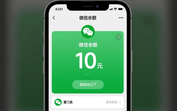 微信余额截图10元以下 新版