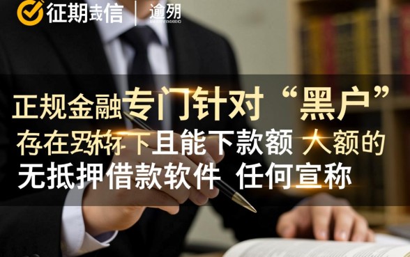 有什么软件黑户可以借款很多的