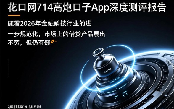 黑花口网714高炮口子App靠谱吗