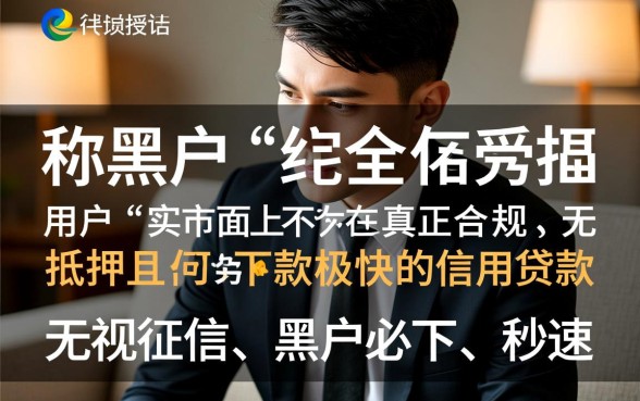 黑户贷款下款快是真的吗