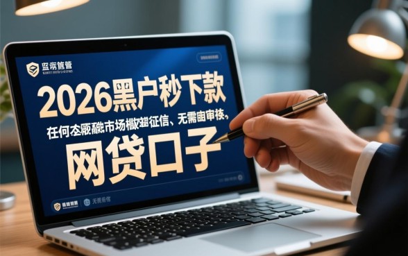 2026黑户秒下款的网贷口子有哪些