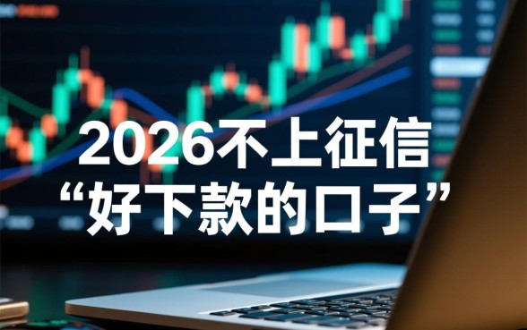 2026不上征信好下款的口子有哪些