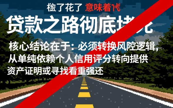 谁知道征信花了能下的贷款口子