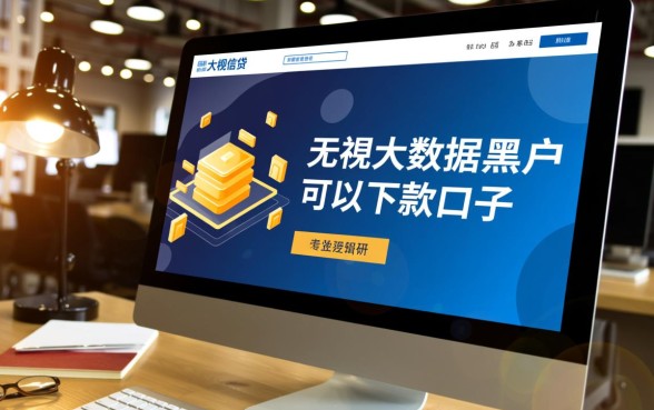 无视大数据黑户可以下款的口子有哪些