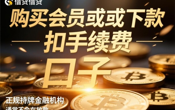 下款前扣手续费的平台靠谱吗