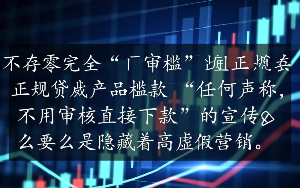 有没有不用审核直接下款的口子