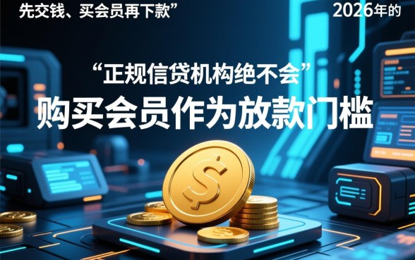 买会员就能下款的口子2026是真的吗