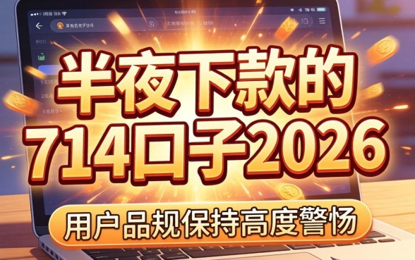 半夜下款的714口子2026是真的吗