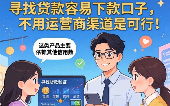 2026不用运营商的贷款口子推荐