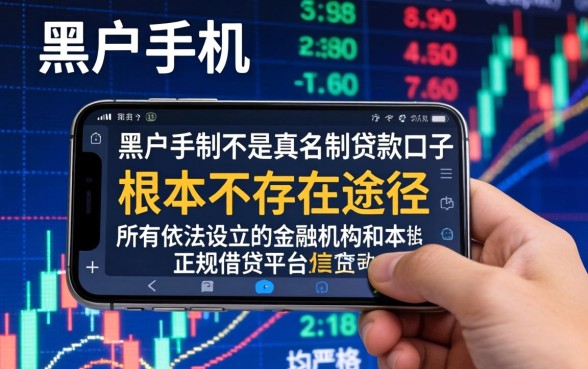 黑户手机不是实名制贷款口子有哪些