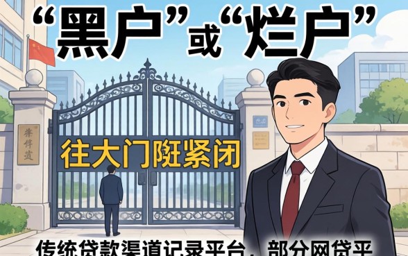 4个黑户烂户必放款的网贷口子