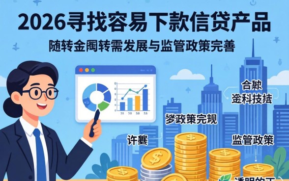 盘点2026年容易下款的口子推荐