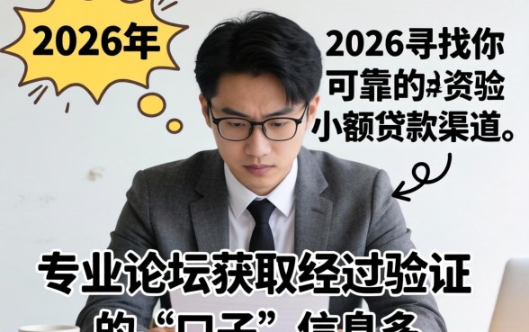 2026年小额贷款必下口子论坛有哪些