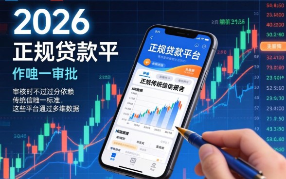 无视征信2026正规小贷口子有哪些