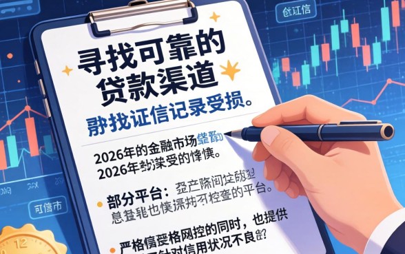 征信全黑还能借到钱的平台有哪些