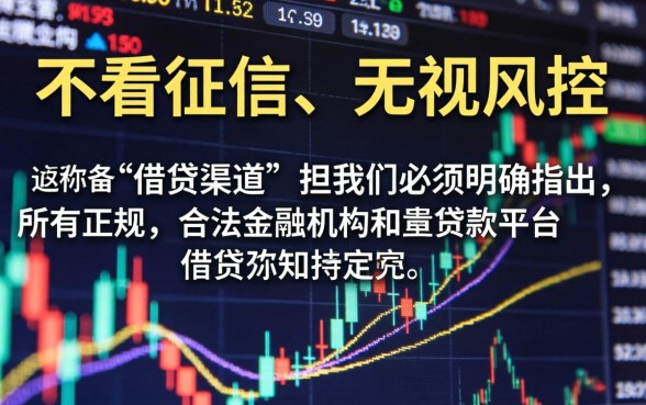 不看征信无视风控的贷款口子6是真的吗