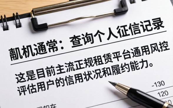 租机是否需要查询个人征信记录