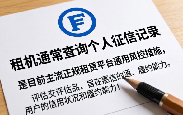 租机是否需要查询个人征信记录