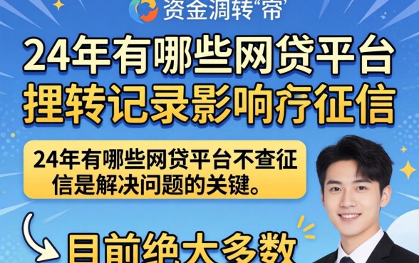 24年哪些网贷平台不查征信