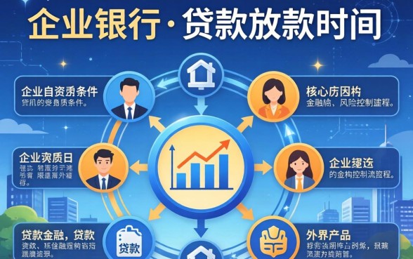 企业贷款放款时间为何会有差异