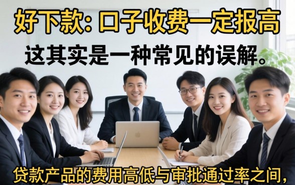好下款的口子是不是都收费很高