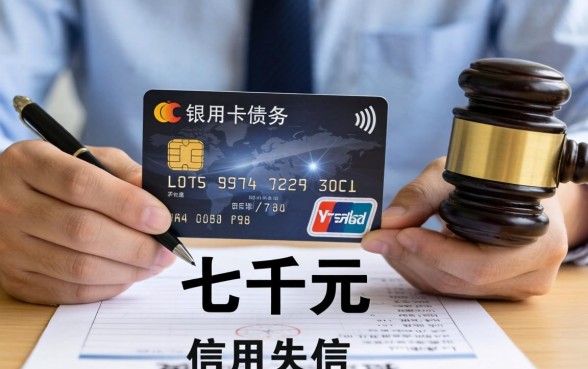 信用卡欠七千被起诉会怎么样