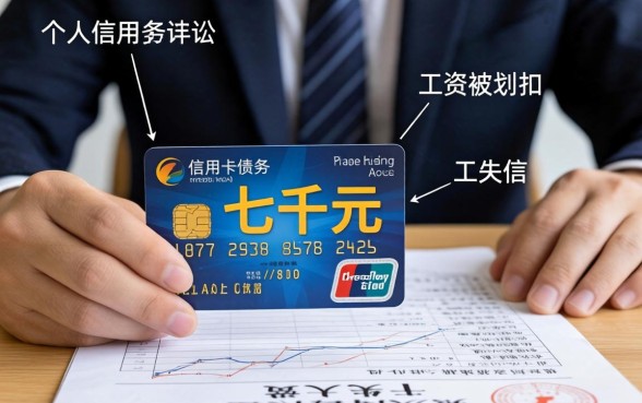 信用卡欠七千被起诉会怎么样