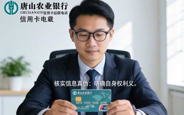 唐山农业银行信用卡起诉电联如何应对