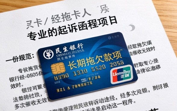 民生银行信用卡起诉函模板下载