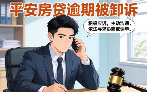 平安房贷逾期被起诉应诉指南