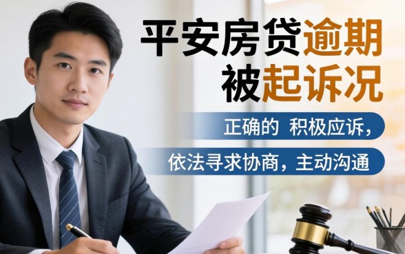 平安房贷逾期被起诉应诉指南