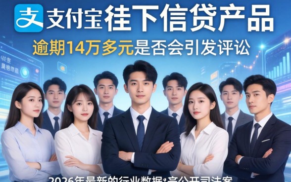 支付宝逾期14万多会起诉吗