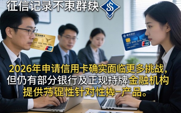 征信不好能办信用卡的银行有哪些