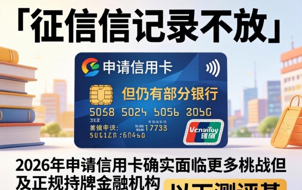 征信不好能办信用卡的银行有哪些