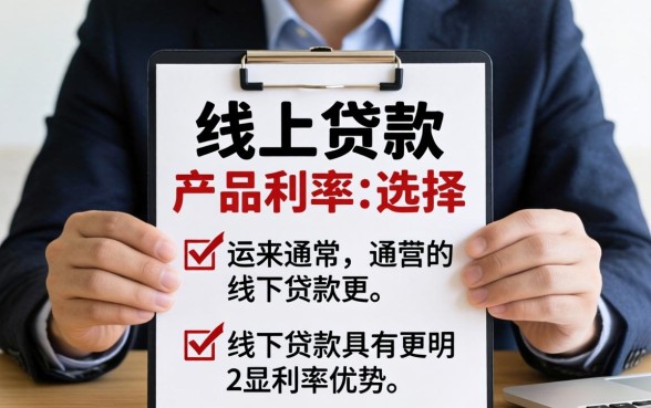 线上贷款和线下贷款哪个更划算
