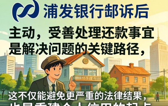 浦发信用卡起诉后如何还款避免法律风险