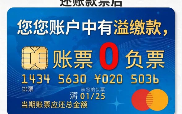 为什么信用卡还款后显示负数