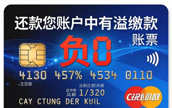 为什么信用卡还款后显示负数