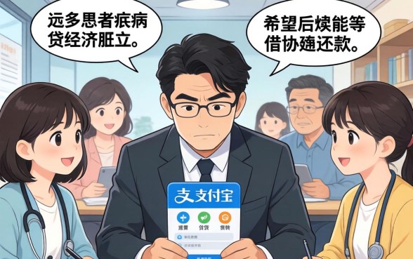 支付宝协商还款重大疾病证明怎么开