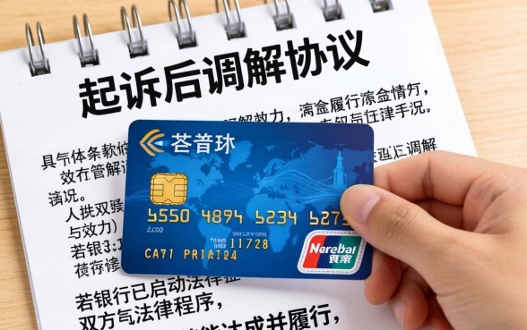 信用卡起诉调解协议有用吗搜索量大