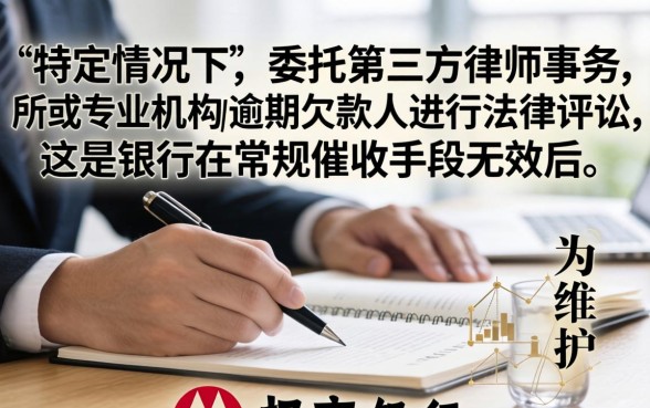 银行委托第三方起诉后果是什么