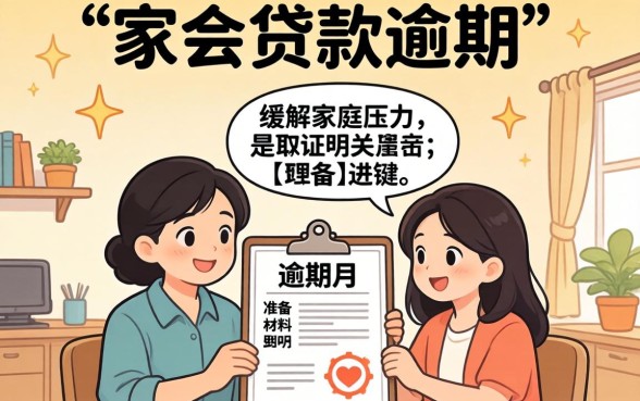 逾期如何向家人解释并提供证明材料