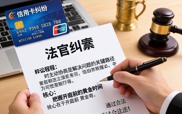 信用卡纠纷被起诉协商处理步骤与技巧