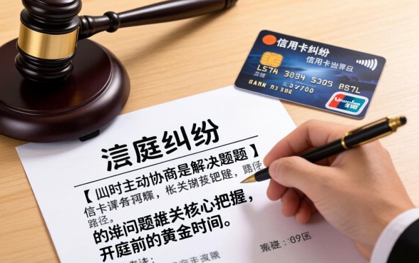 信用卡纠纷被起诉协商处理步骤与技巧