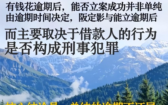 逾期立案成功时间及后果解析