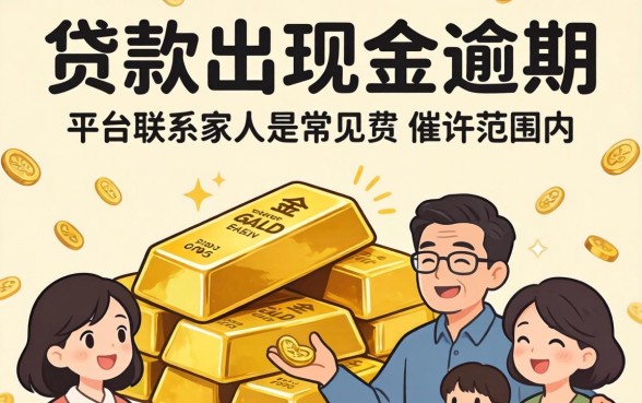 金条逾期给家人打电话有用吗