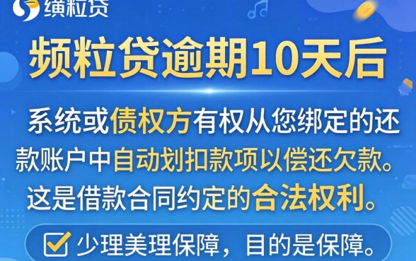 微粒贷逾期10天会强制划款吗