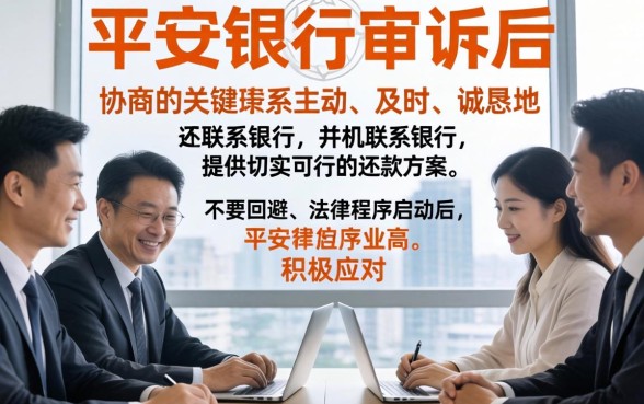 平安信用卡起诉后如何协商还款