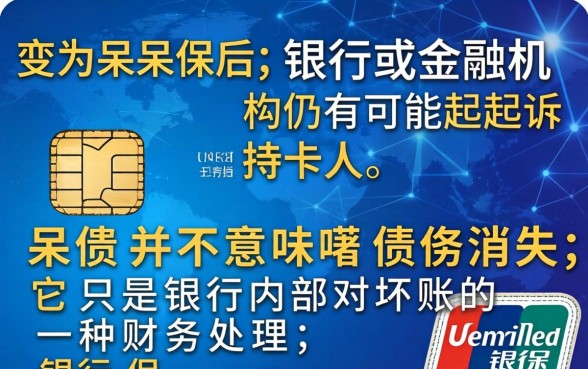 信用卡呆账不还后果及起诉风险解析