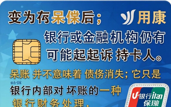 信用卡呆账不还后果及起诉风险解析